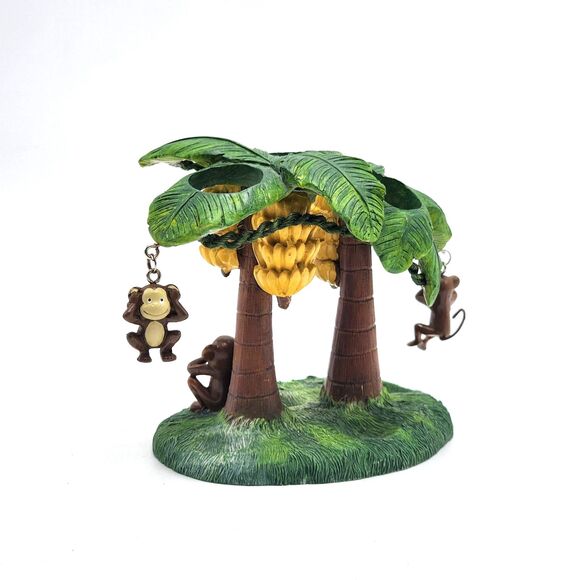 Essential Home Spunky Monkey Toothbrush Holder Novelty Jungle Banana Tree - Picture 4 of 10